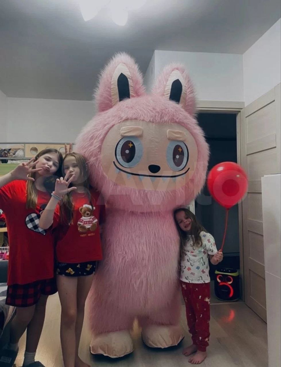 Лабубу на празднике